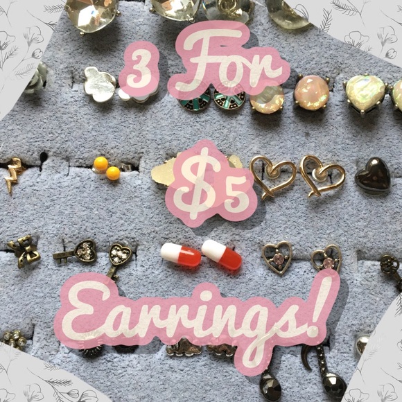 Earrings | 3 FOR $5 OR FREE W/PURCHASE - Picture 2 of 8